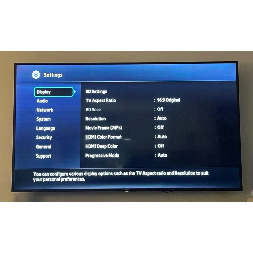 Samsung BD-HM59C Smart 3D Blu-ray Disc Player WiFi Streaming 1080p Blk No Remote